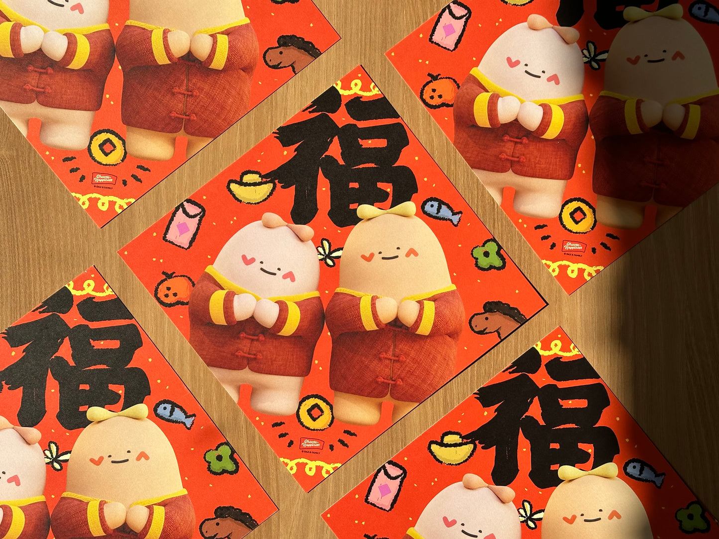 Dax & Bubbie 好運新年揮春套裝