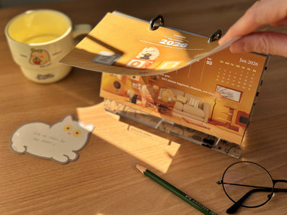 Dax & Family 2026 Calendar