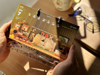 Dax & Family 2026 Calendar