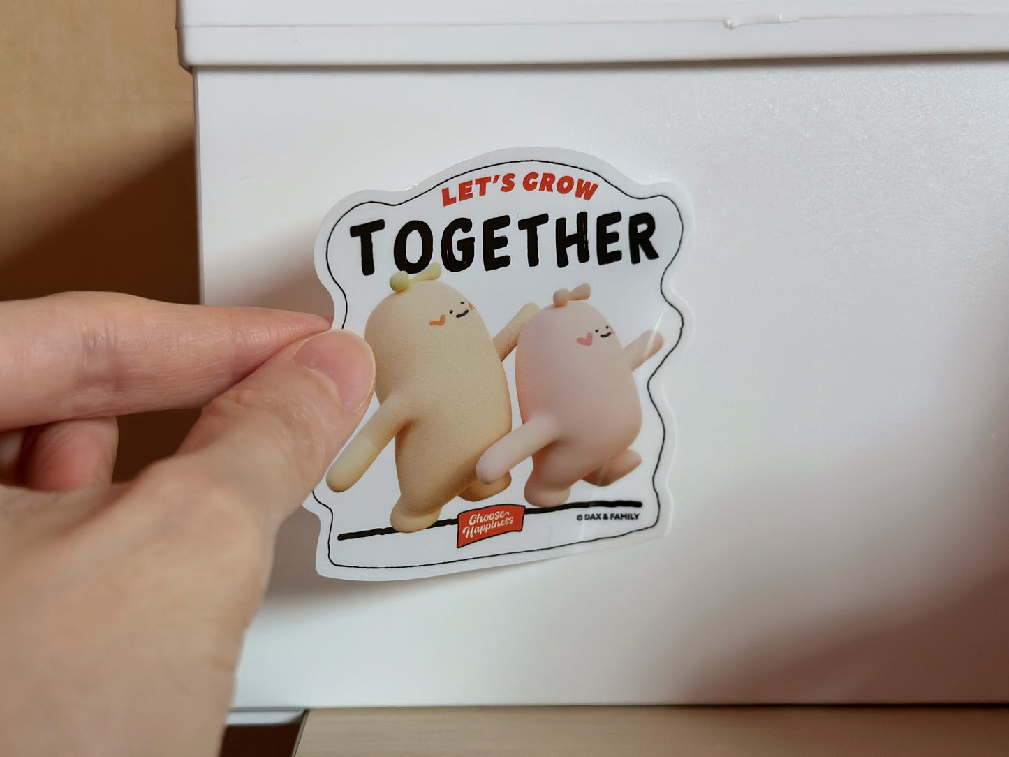 “Let’s Grow Together" Sticker