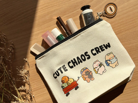 Cute Chaos Crew Adventure Pouch