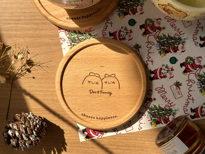 Choose Happiness 木杯墊