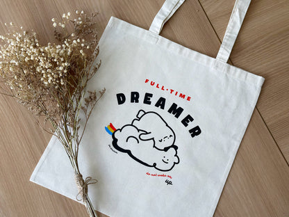 "Full-time Dreamer" Tote Bag