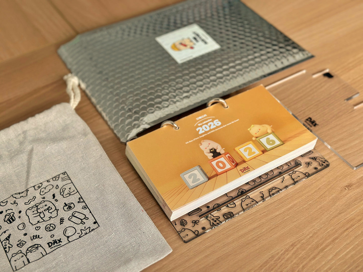 Dax & Family 2026 Calendar