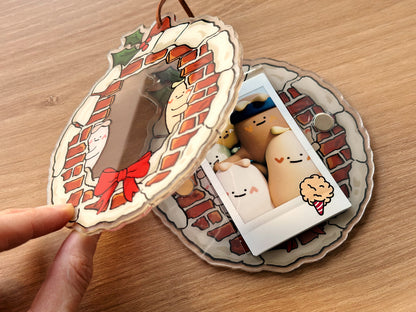 Festive Frame Christmas Ornament