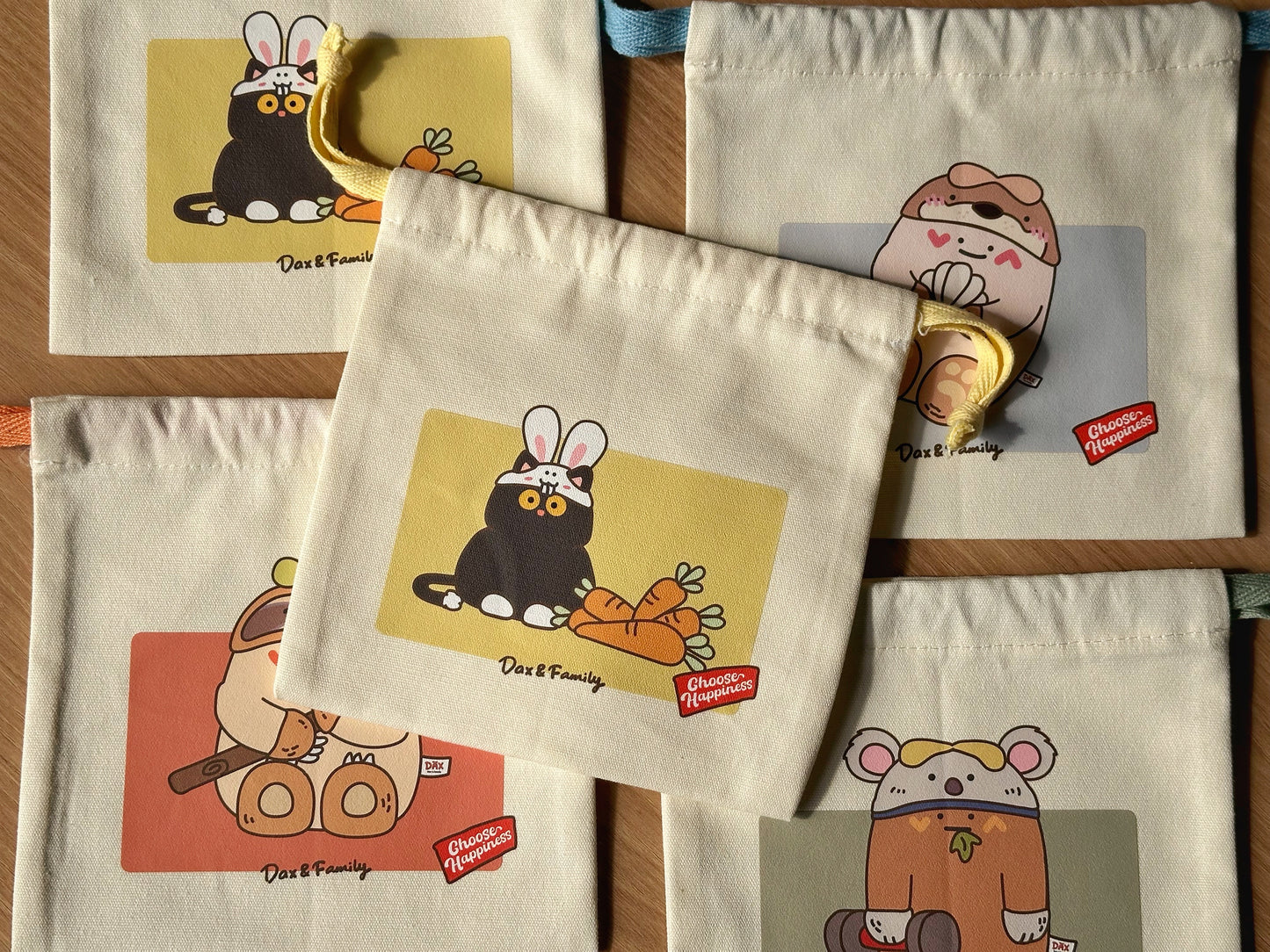 動物派對索繩袋（盲盒）