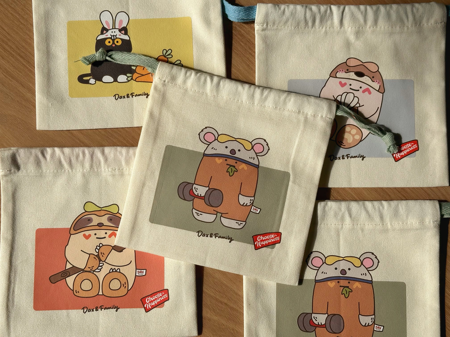 動物派對索繩袋（盲盒）