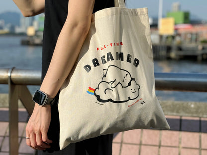 "Full-time Dreamer" Tote Bag