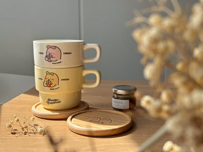 Choose Happiness 木杯墊