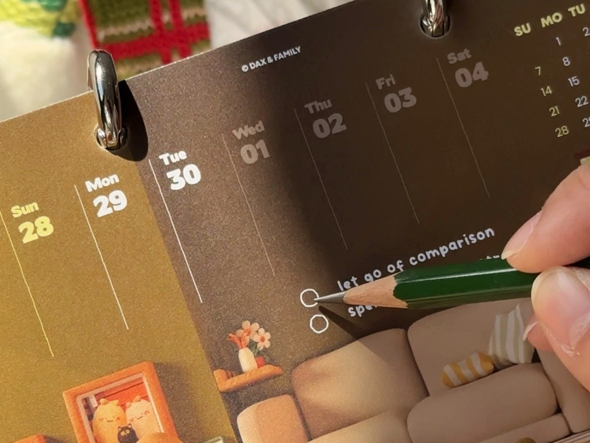 Dax & Family 2026 Calendar