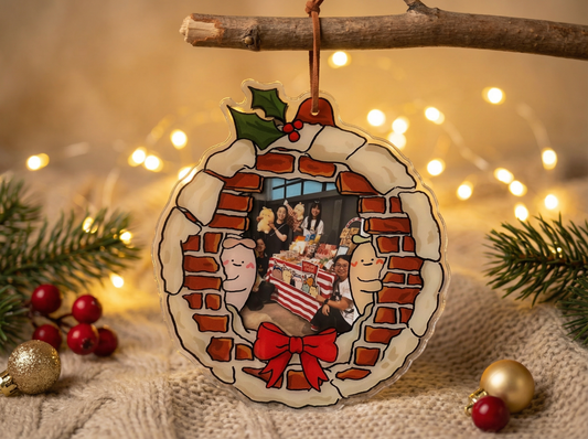 Festive Frame Christmas Ornament